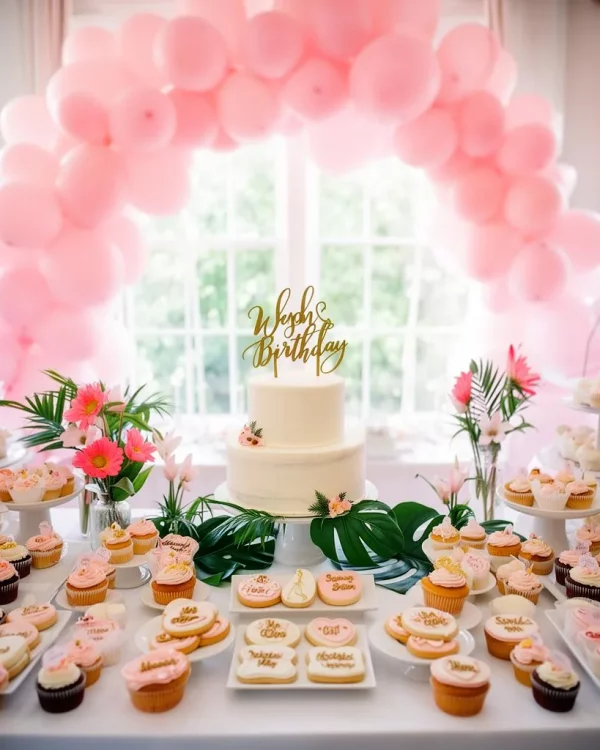 Tropical Birthday Invitation Template