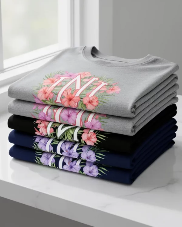 Tropical Floral Sublimation Tee